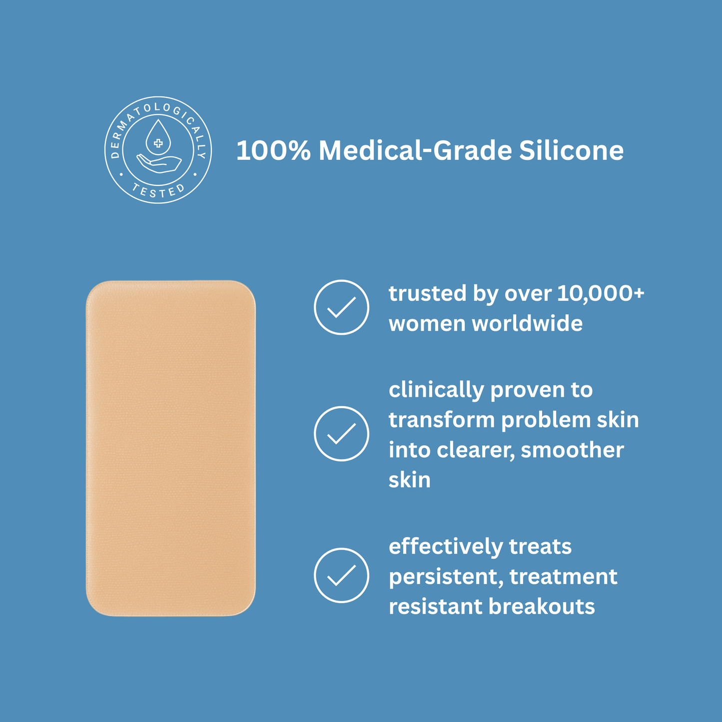 Anti Acne + Wrinkle Silicone Sheets